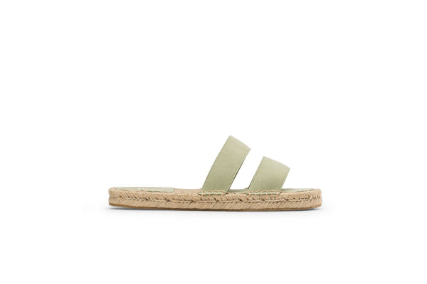 Sandalias Straps Vegan Suede Sandal