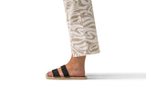 Straps Vegan Suede Sandal Sandals