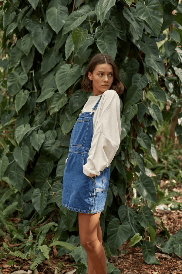 Vestido Seaside Overall Blue