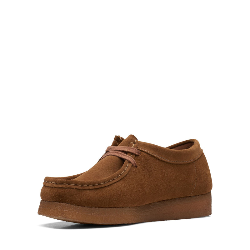 CLARKS ORIGINALS Wallabee (W) Cola Suede