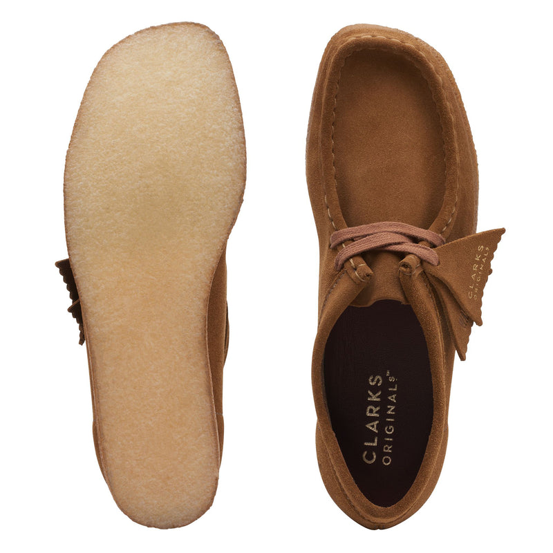 CLARKS ORIGINALS Wallabee (W) Cola Suede