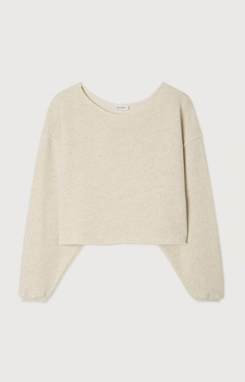 AMERICAN VINTAGE Sudadera Mujer Itonay Ecru Chine