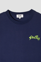 STAN RAY OG Tee Navy / Lime Green