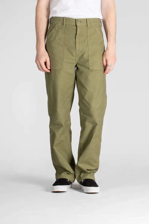 STAN RAY Fat Pant Olive Sateen