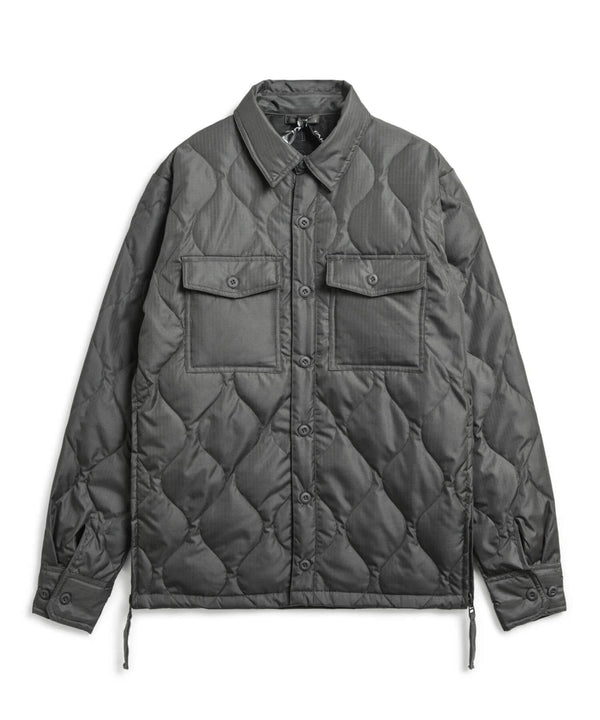 Military Down Shirt Jacket