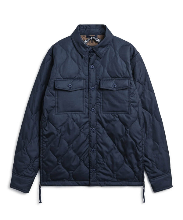 Military Down Shirt Jacket