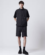 TAION Non Down Mountain Reversible W-Zip Vest Dark Navy / Black
