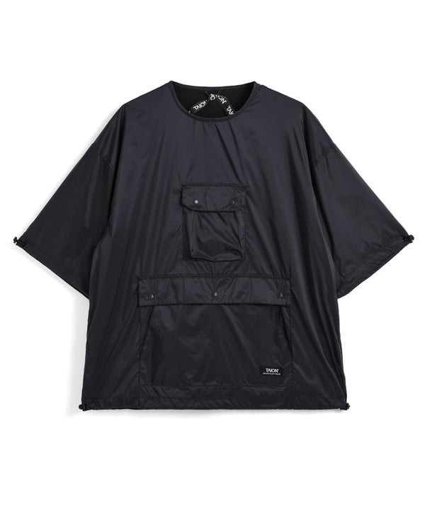 TAION Non Down Mountain Crew Neck Cutsew Black