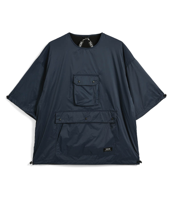 TAION Non Down Mountain Crew Neck Cutsew Dark Navy