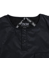 TAION Non Down Mountain Crew Neck Cutsew MT-01 Black