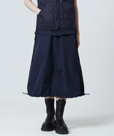 TAION Non Down Military Reversible Skirt Dark Olive
