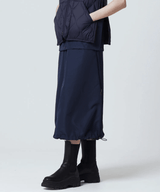 TAION Non Down Military Reversible Skirt Dark Olive