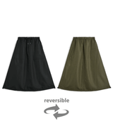 TAION Non Down Military Reversible Skirt Black