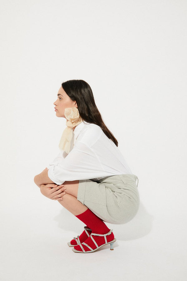 RITA ROW Komorebi Pants Light Grey