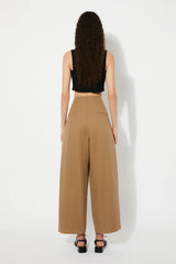 RITA ROW Foam Pants Brown
