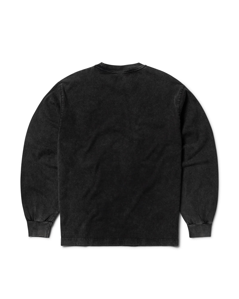 ARIES Aged Ancient Temple LS Tee Black