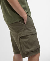 BARBOUR Heritage+ Westmorland Ripstop Cargo Short Burn Olive