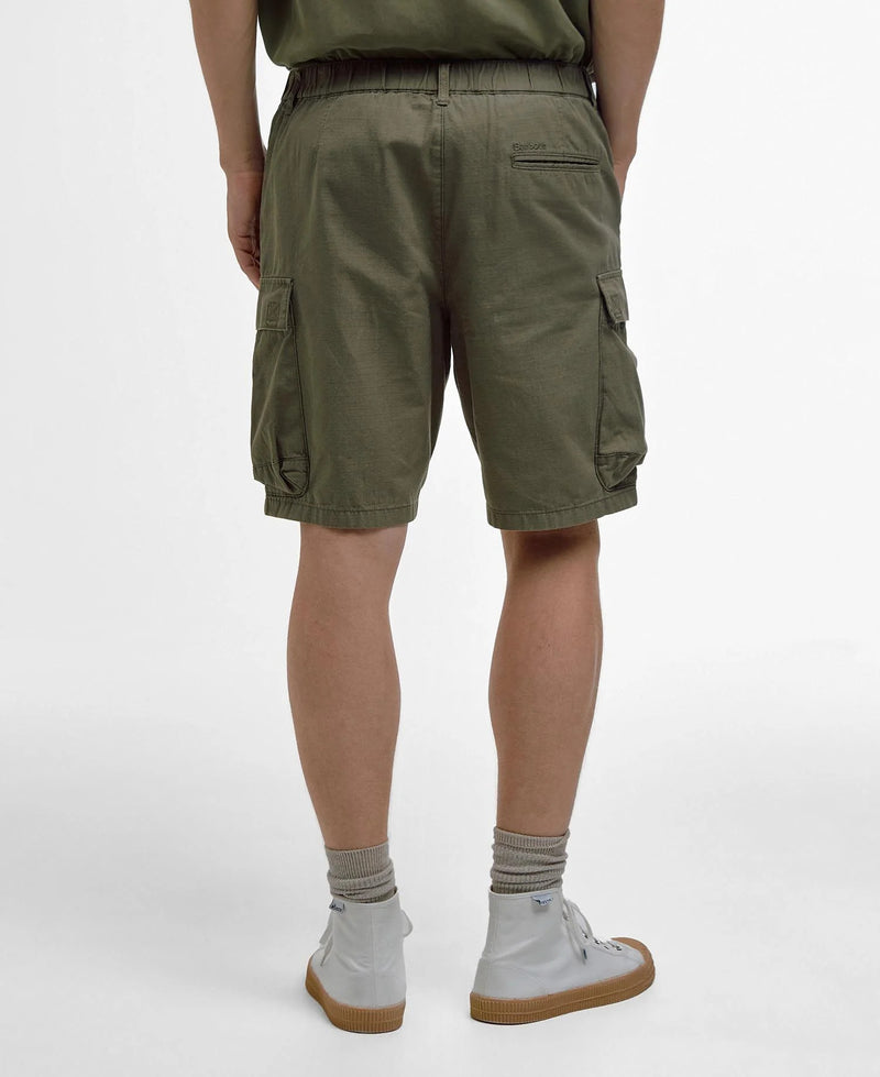 BARBOUR Heritage+ Westmorland Ripstop Cargo Short Burn Olive