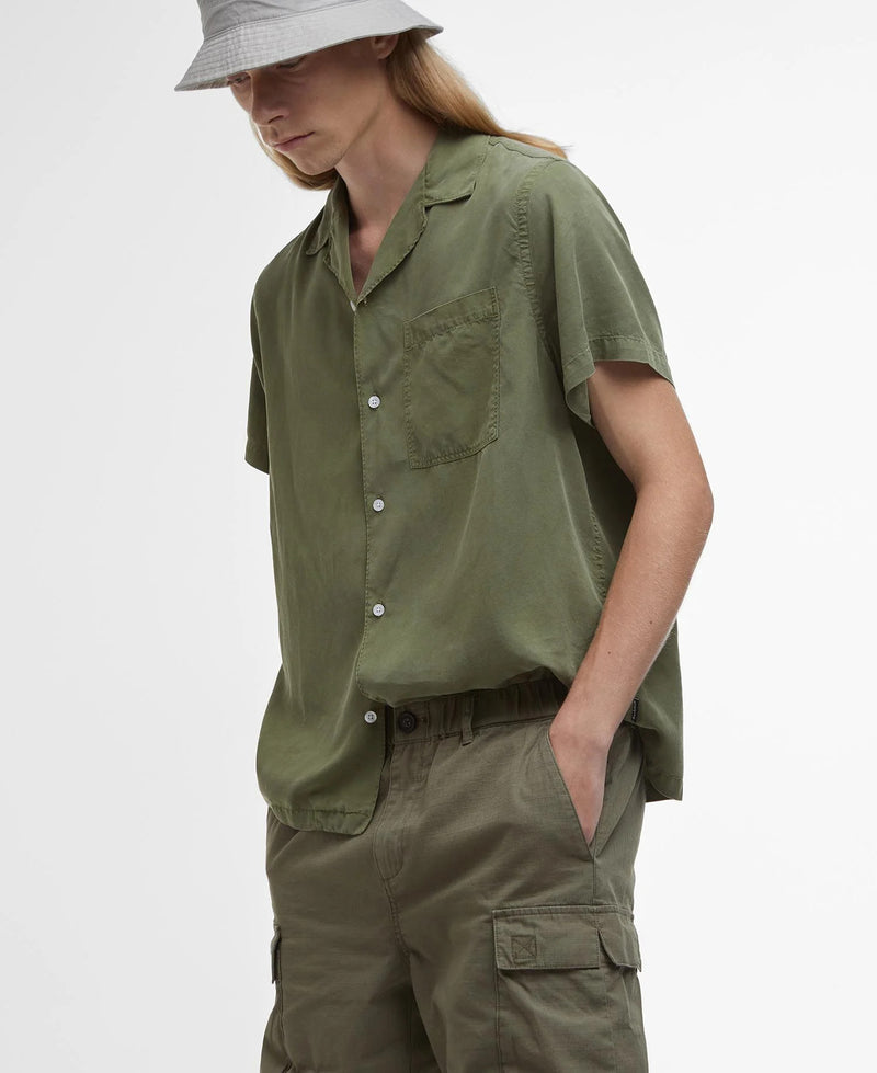 BARBOUR Heritage+ Westmorland Ripstop Cargo Short Burn Olive