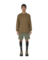 ROA Hiking Logo Long Sleeve T-Shirt Brown Olive