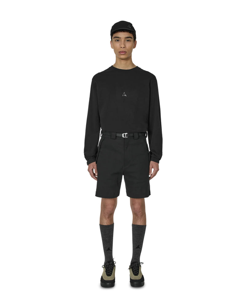 ROA Hiking Logo Long Sleeve T-Shirt Black