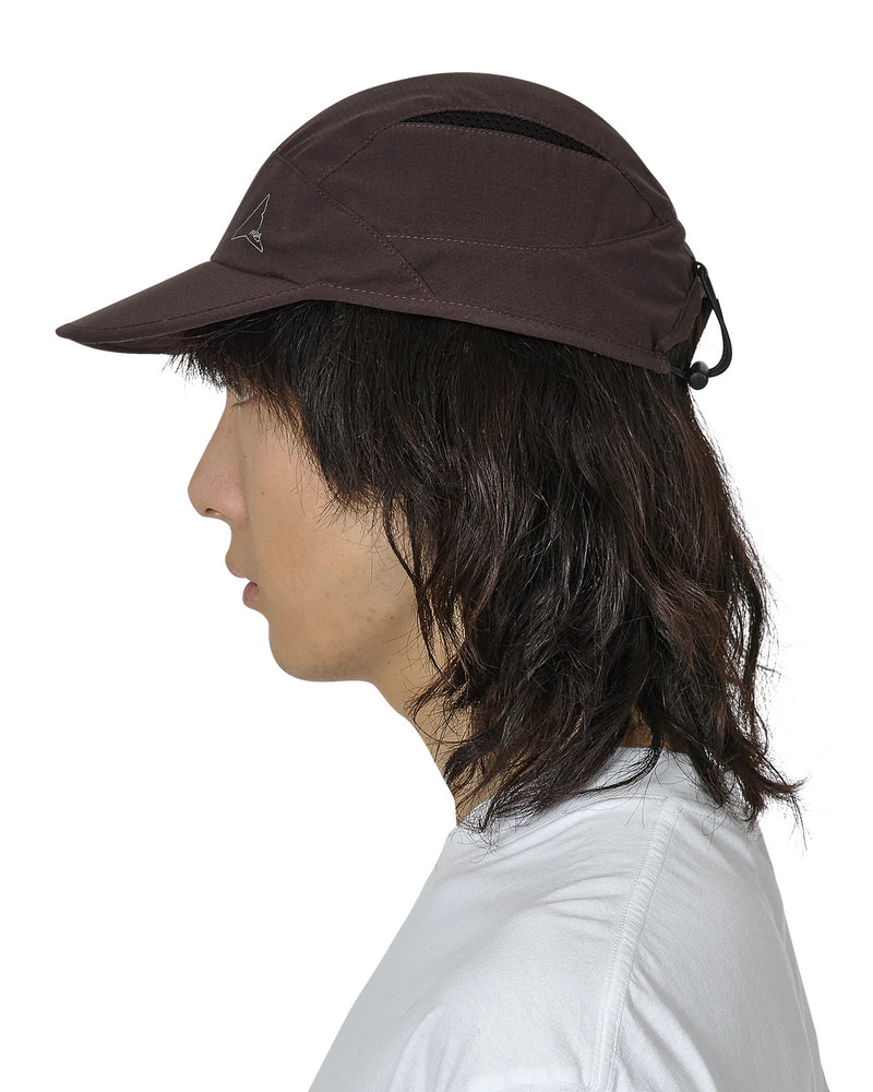 ROA Hiking Perforated Cap Dark Brown