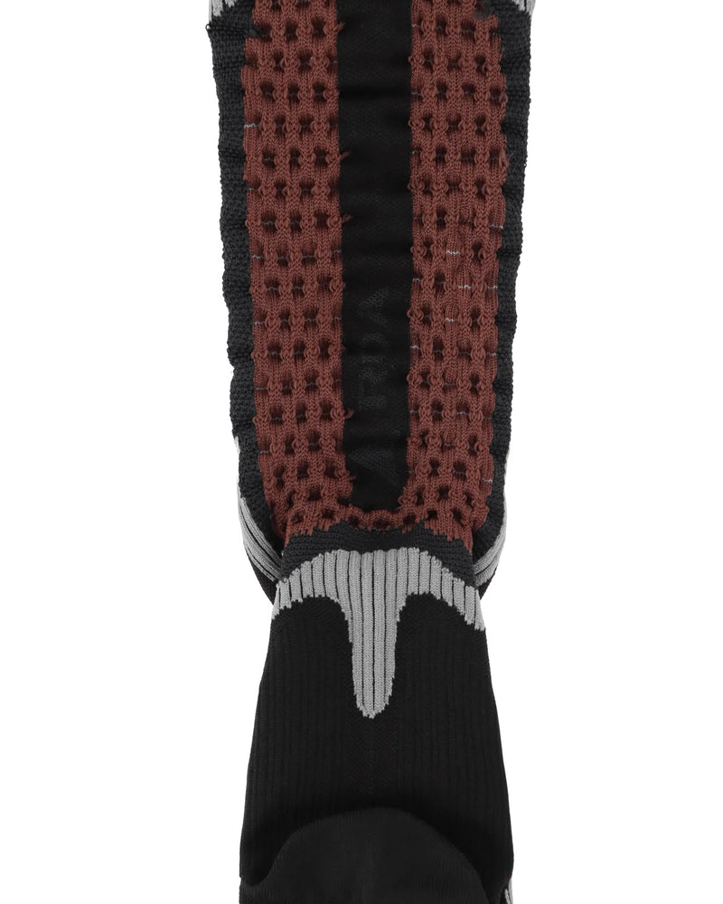 ROA Hiking Bones Long Socks Dark Brown