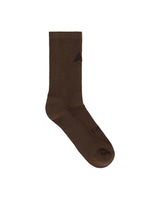 ROA Hiking Logo Socks Brown