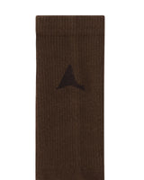 ROA Hiking Logo Socks Brown