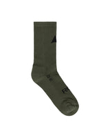 ROA Hiking Logo Socks Dark Olive