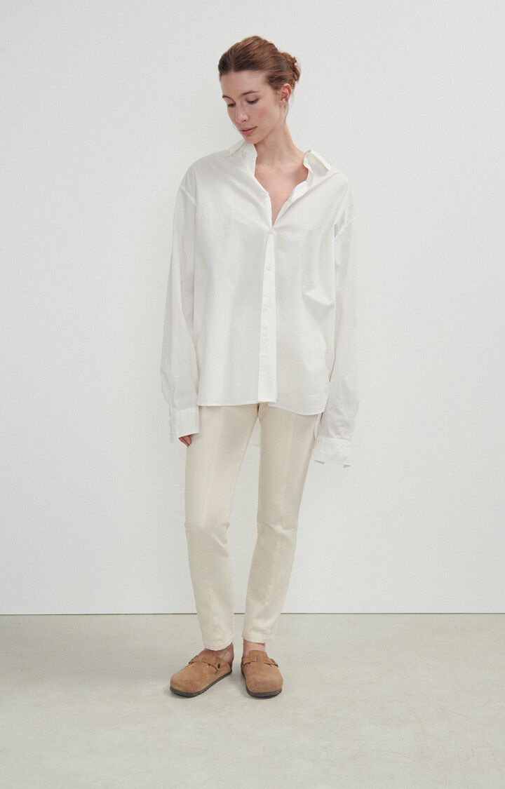 AMERICAN VINTAGE Pantalón Jogger Tirabay Ecru
