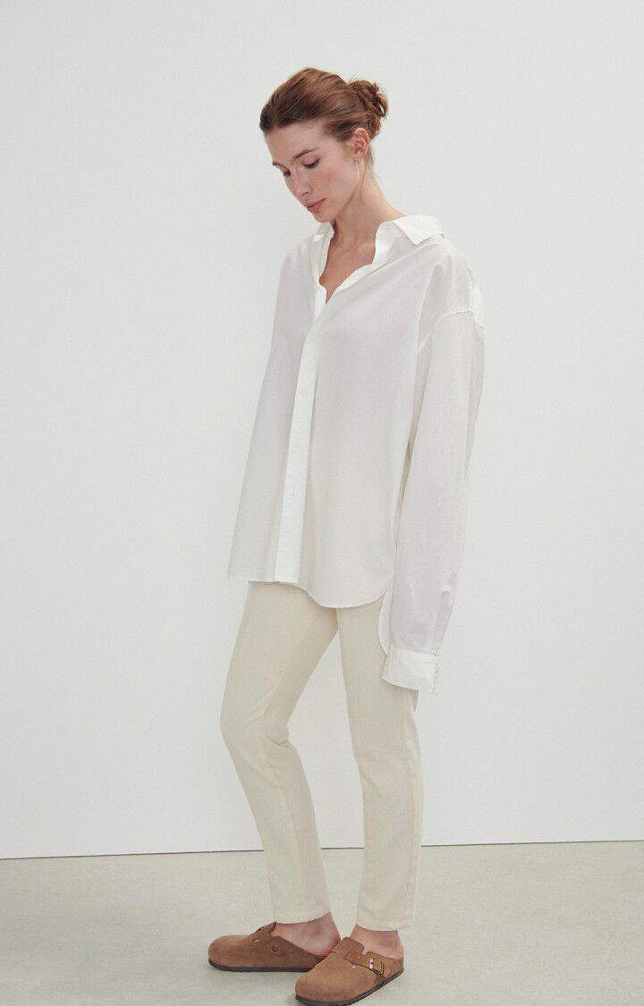 AMERICAN VINTAGE Pantalón Jogger Tirabay Ecru