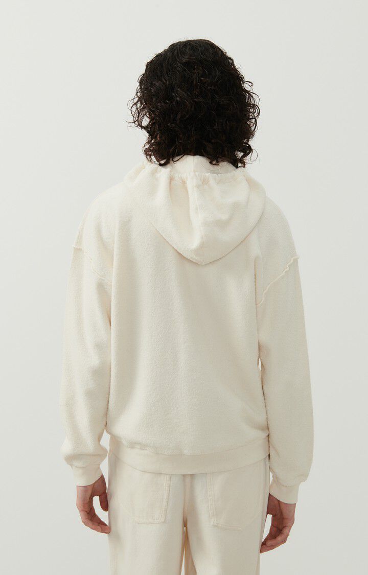 AMERICAN VINTAGE Sudadera Hombre Capucha Bobypark Ecru
