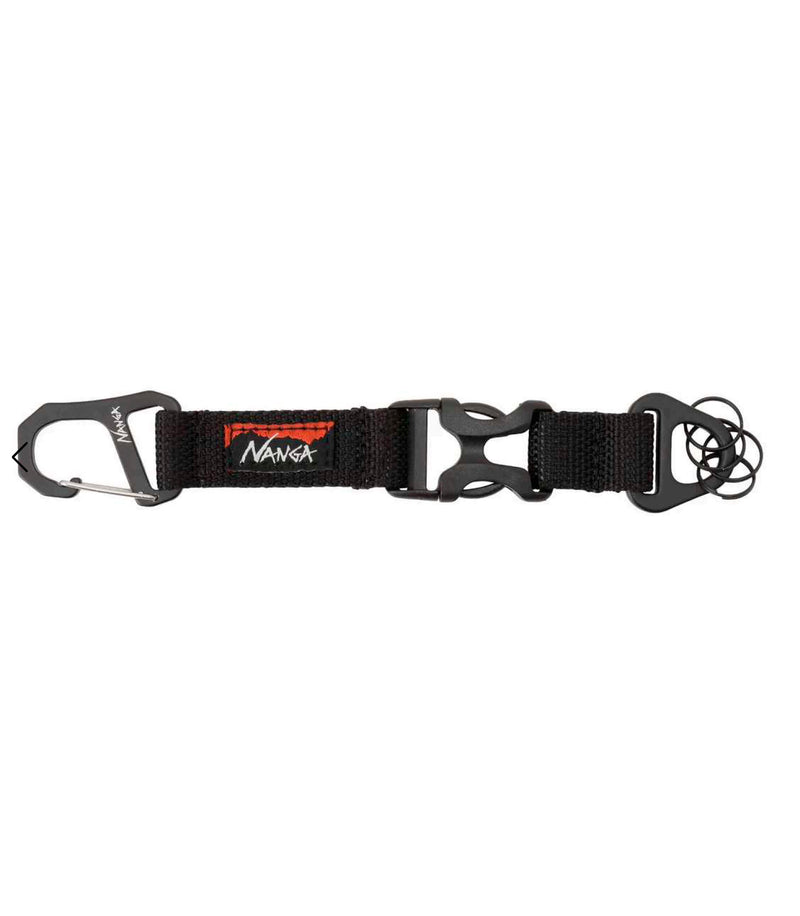 NANGA Carabiner Key Holder Black