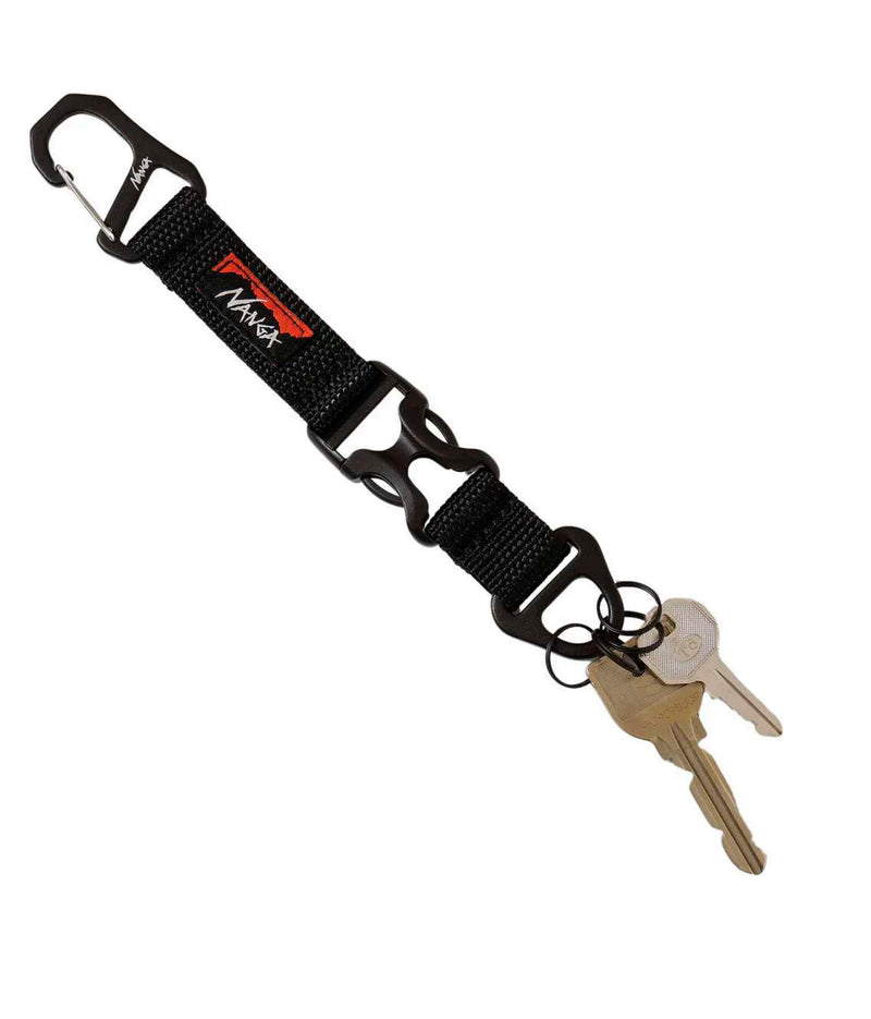 NANGA Carabiner Key Holder Black