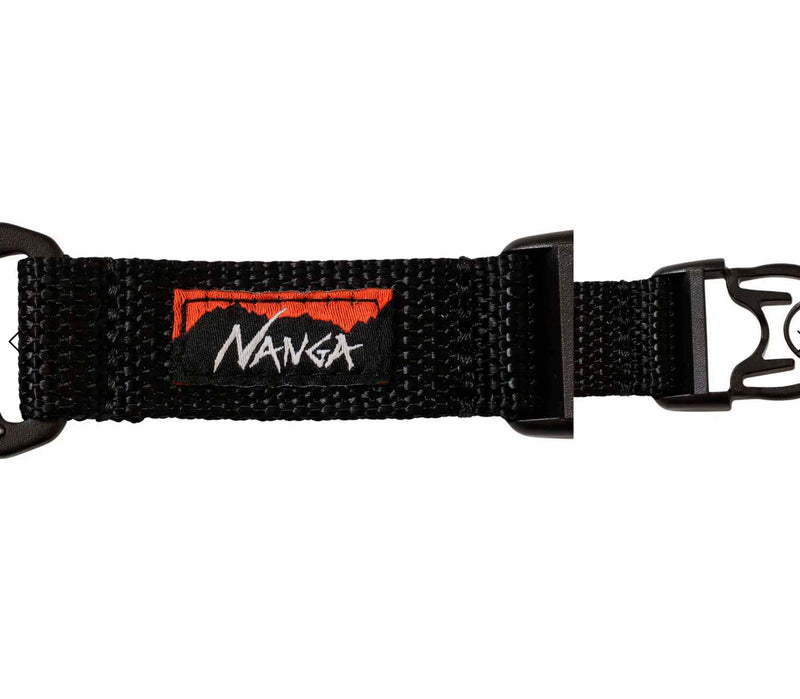 NANGA Carabiner Key Holder Black