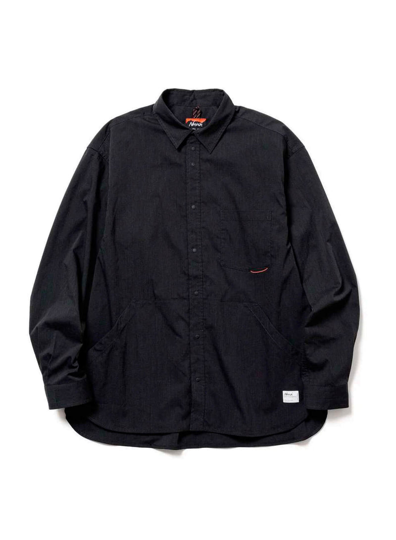 NANGA Hinoc Ripstop UT Shirt Black