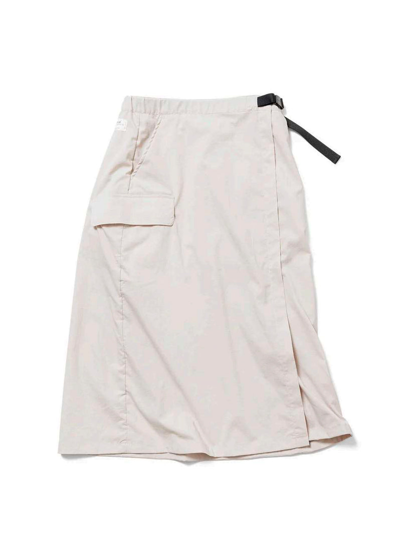 NANGA Hinoc Ripstop UT Skirt W Light Grey