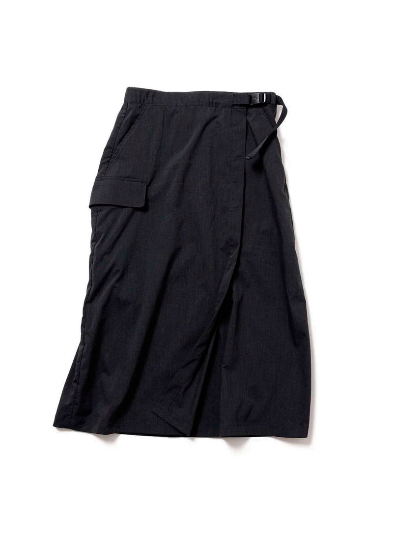 NANGA Hinoc Ripstop UT Skirt W Black
