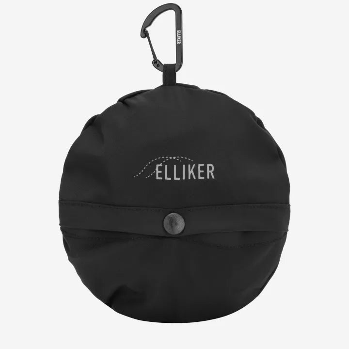 ELLIKER Burter Packable Tech Bucket Hat Black