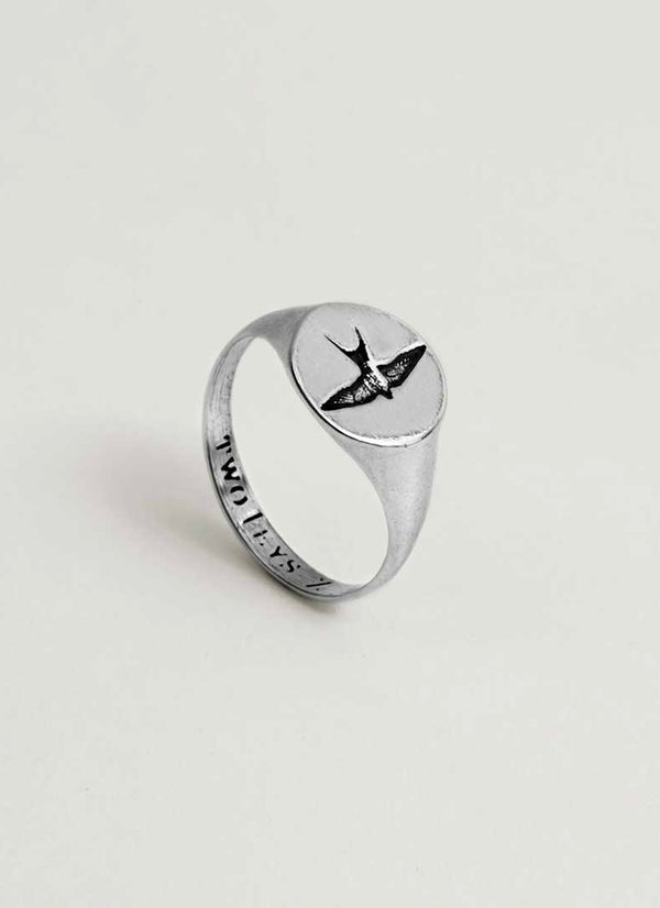 Twojeys Liberty Ring  Silver