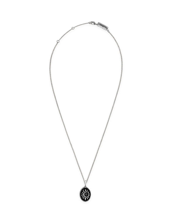 Twojeys Midnight Necklace Silver