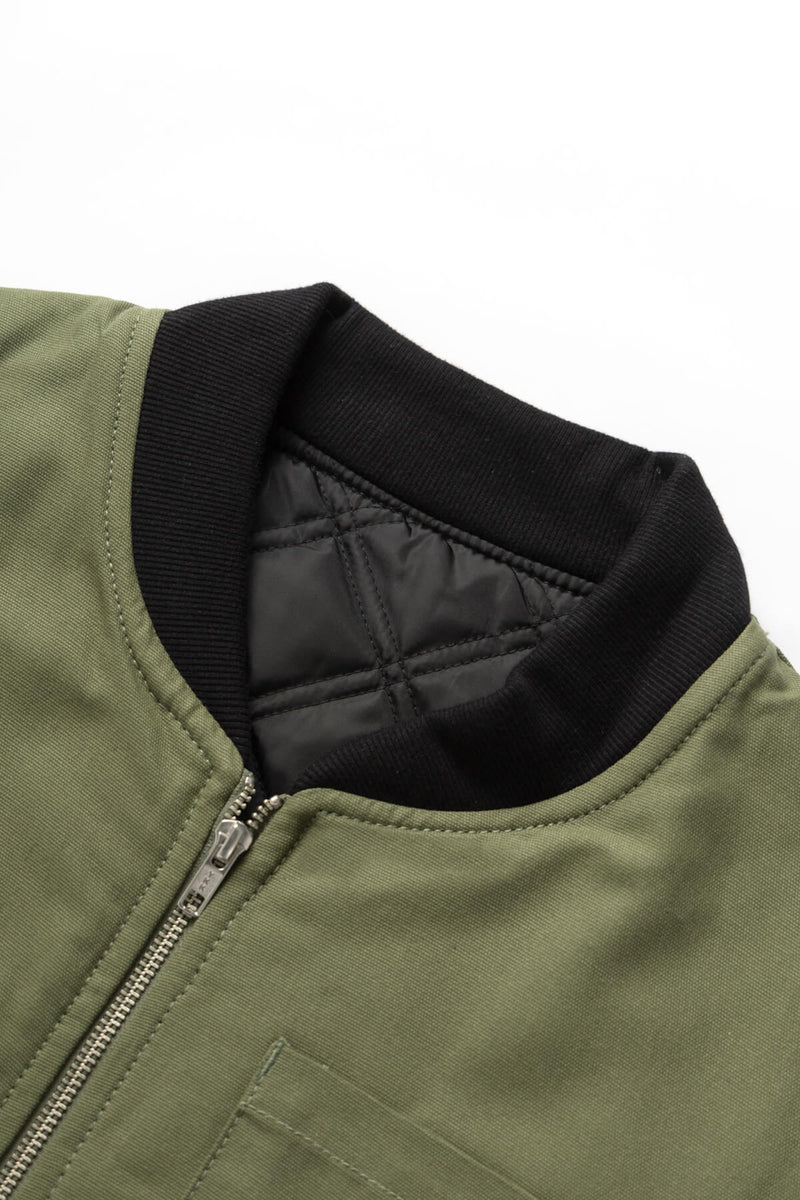 SERVICE WORKS Padded Work Vest Jacke Olive