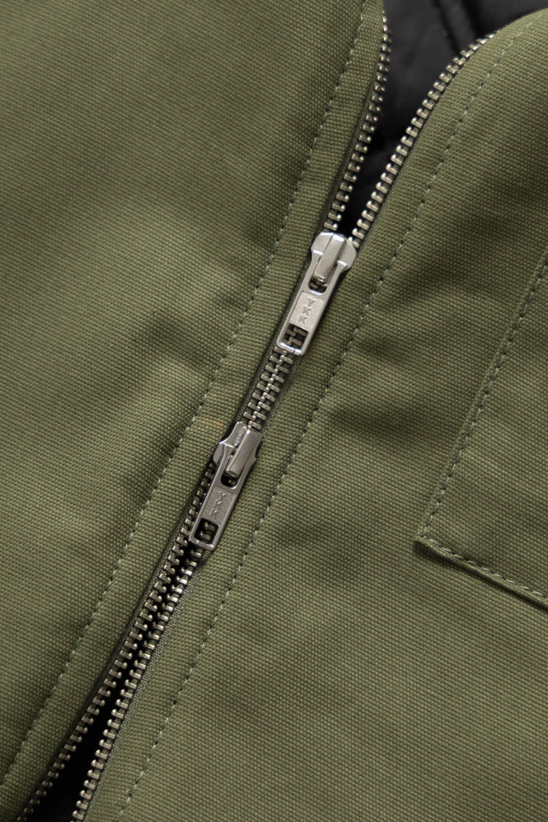 SERVICE WORKS Padded Work Vest Jacke Olive