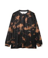 MANASTASH Tie Dye L/S Top Black