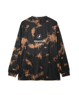 MANASTASH Tie Dye L/S Top Black