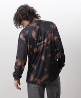 MANASTASH Tie Dye L/S Top Black
