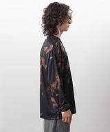 MANASTASH Tie Dye L/S Top Black