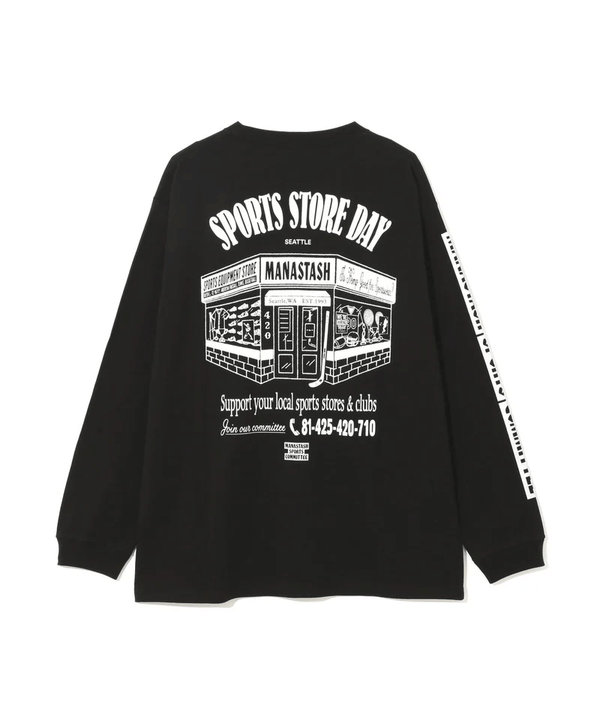 MANASTASH CiTee L/S Tee SSD Black