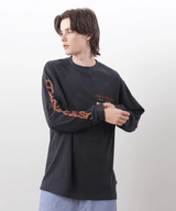 MANASTASH Hemp L/S Tee Yaka-Vegas Black